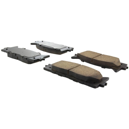Centric Parts Disc Brake Pad Set Posi Quiet with 100% Shimmed and Scorched for 105.12930