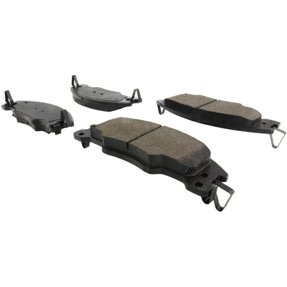 Centric Parts Disc Brake Pad Set Posi Quiet Ceramic with Shimmed for 2008-2011 Ford Focus 105.13390