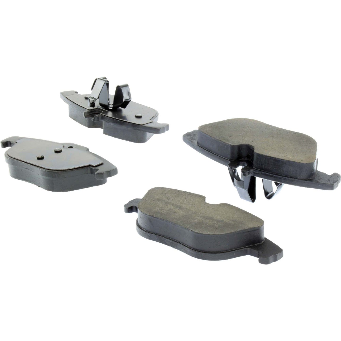 Centric Parts Disc Brake Pad Set Posi Quiet Ceramic with Shims and Hardware for 2008-2017 Mercedes-Benz C/E models 105.13410