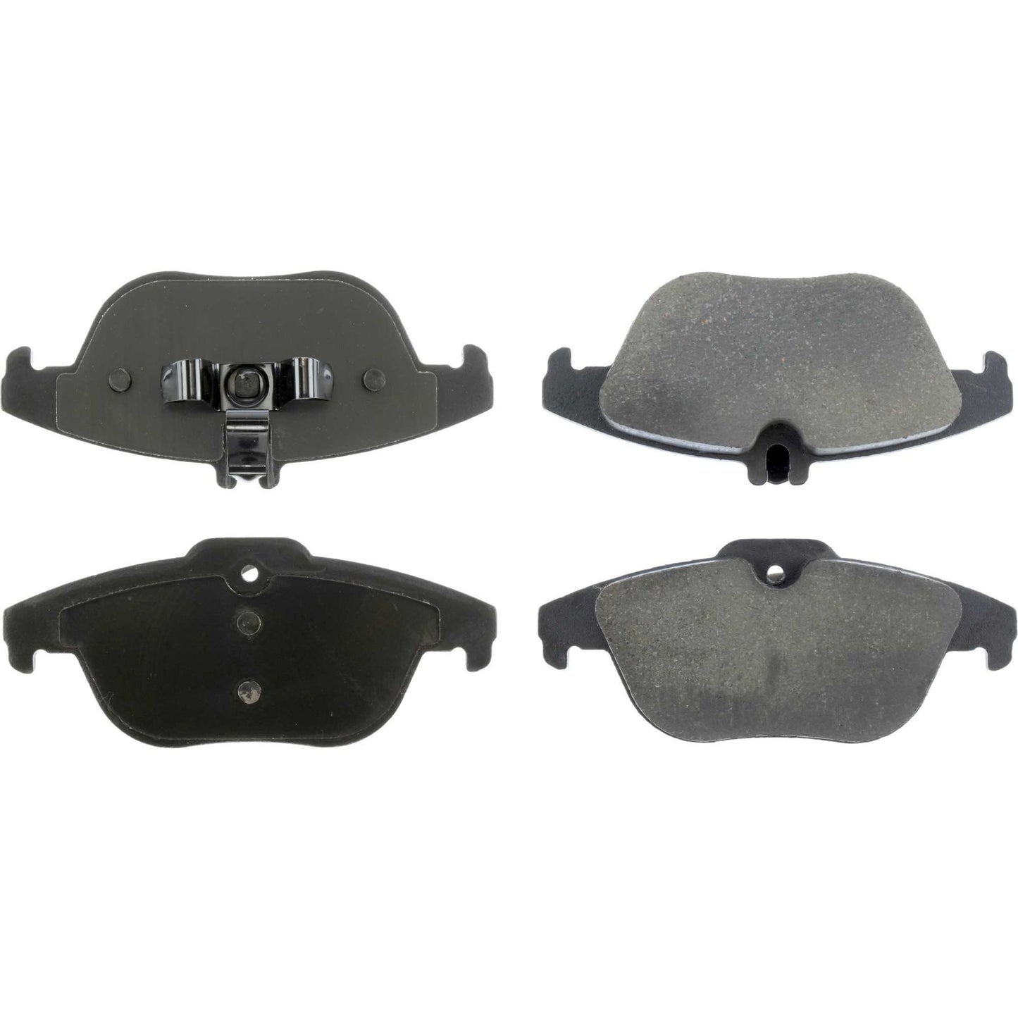 Centric Parts Disc Brake Pad Set Posi Quiet Ceramic with Shims and Hardware for 2008-2017 Mercedes-Benz C/E models 105.13410