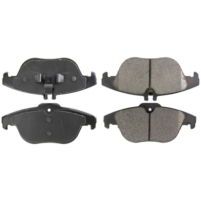 Centric Parts Disc Brake Pad Set Posi Quiet Ceramic with Shims for 2015-2013 Mercedes‑Benz GLK250, 2009 GLK280, 2013-2010 GLK300, 2015-2010 GLK350 105.13411