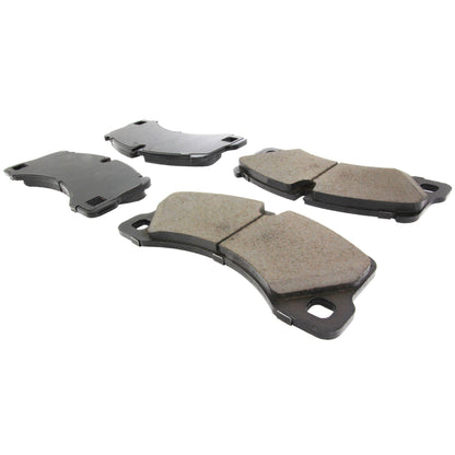 Centric Parts Disc Brake Pad Set Posi Quiet Ceramic with Shims for 2008-2020 Porsche Cayenne, 2015-2020 Macan, 2010-2020 Panamera, 2021 Taycan, 2008-2009 & 2011-2018 VW Touareg 105.13490