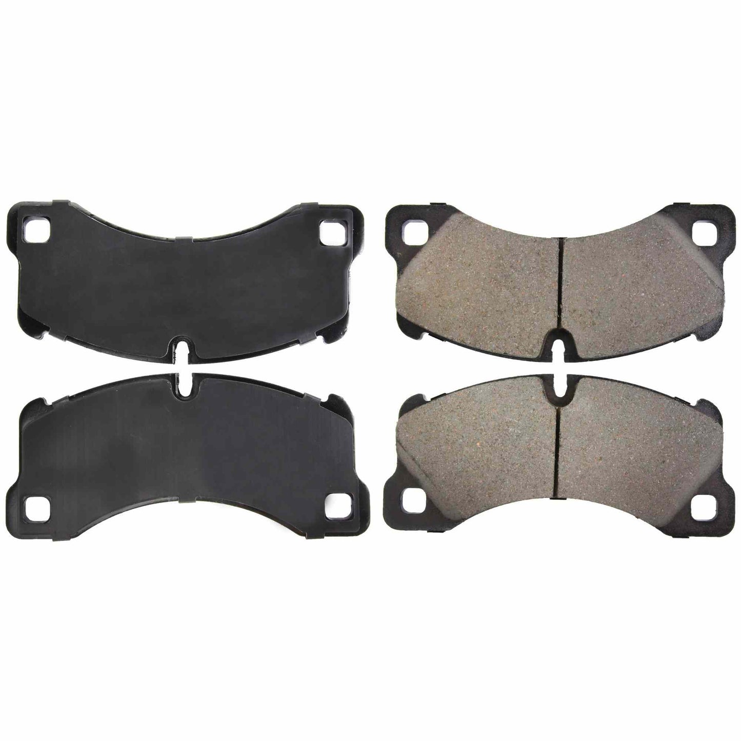 Centric Parts Disc Brake Pad Set Posi Quiet Ceramic with Shims for 2008-2020 Porsche Cayenne, 2015-2020 Macan, 2010-2020 Panamera, 2021 Taycan, 2008-2009 & 2011-2018 VW Touareg 105.13490