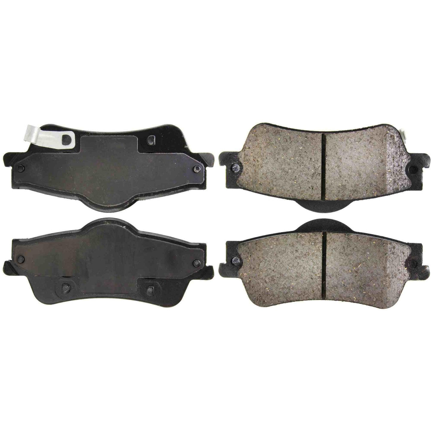 Centric Parts Disc Brake Pad Set Posi Quiet Ceramic with Shims and Hardware for 2011-2017 Chevrolet Caprice, 2008-2009 Pontiac G8, 2014 SS 105.13520