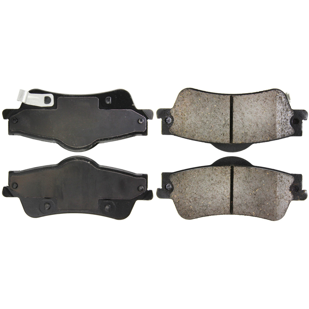 Centric Parts Disc Brake Pad Set Posi Quiet Ceramic with Shims and Hardware for 2011-2017 Chevrolet Caprice, 2008-2009 Pontiac G8, 2014 SS 105.13520