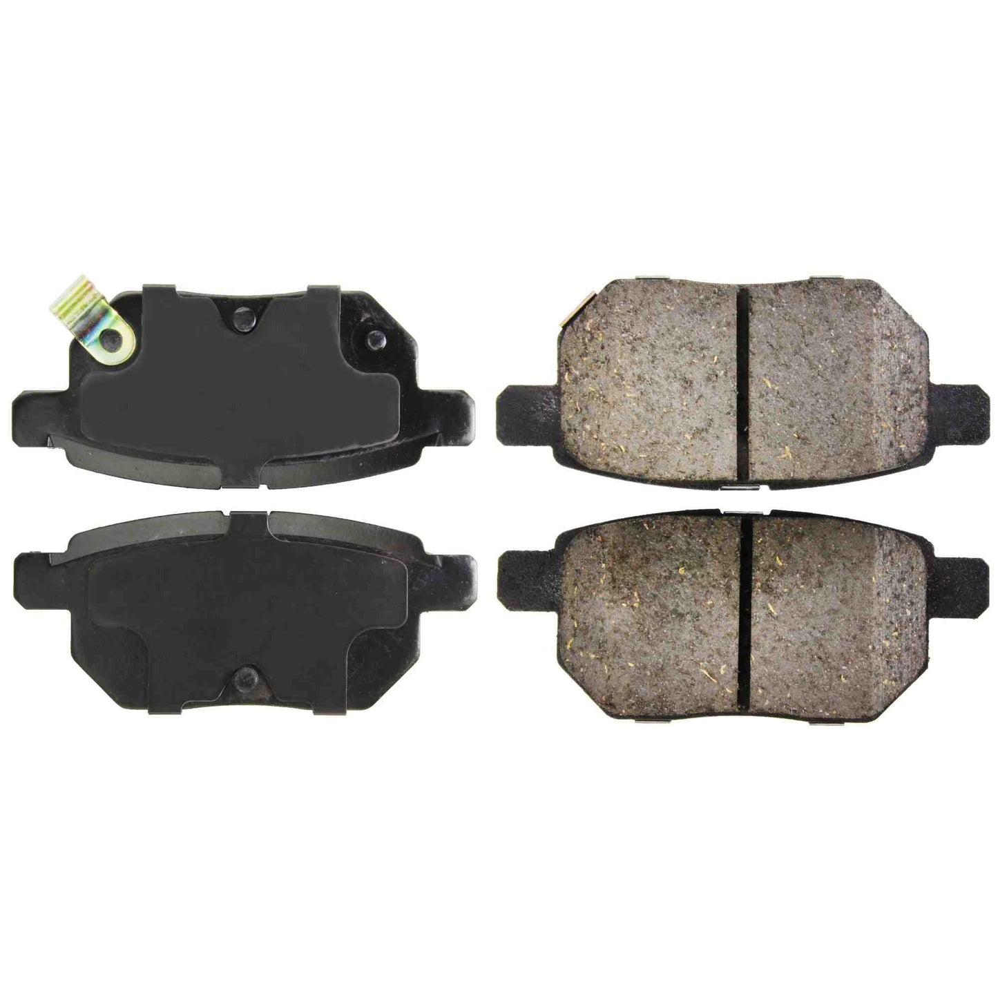 Centric Parts Disc Brake Pad Set Posi Quiet Ceramic with Shims and Hardware for 2009-2010 Pontiac Vibe, 2016-2011 Scion tC, 2015-2008 xB, 2013-2009 Toyota Matrix, 2018-2012 Yaris 105.13540