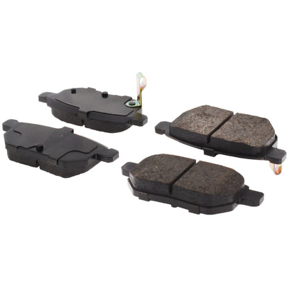 Centric Parts Disc Brake Pad Set Posi Quiet Ceramic with Shims and Hardware for 2009-2014 Toyota Corolla, 2009-2010 Pontiac Vibe, 2009-2017 Prius Prime 105.13541