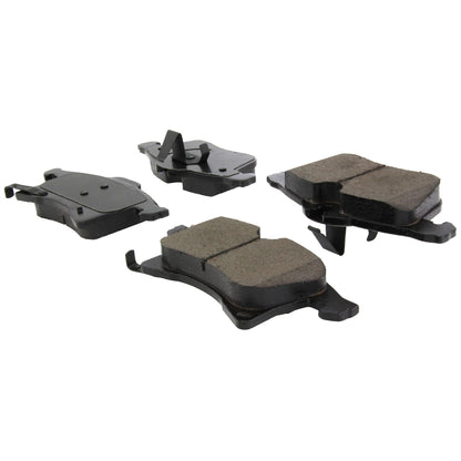 Centric Parts Disc Brake Pad Set Posi Quiet Ceramic with Shims for 2000-2008 Chevrolet Astra, 2007-2008 Meriva, 2006 Zafira, 2020-2022 Mercedes-Benz Metris 105.13610