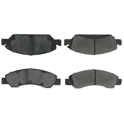 Centric Parts Disc Brake Pad Set Posi Quiet Ceramic 100% Shimmed & Scorched for 2008-2020 Cadillac Escalade, Escalade ESV, Escalade EXT, XTS 105.13630