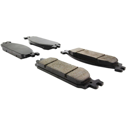 Centric Parts Disc Brake Pad Set Posi Quiet Ceramic with Shims for 2009-2010 Ford Flex Taurus Lincoln MKS MKT 105.13760
