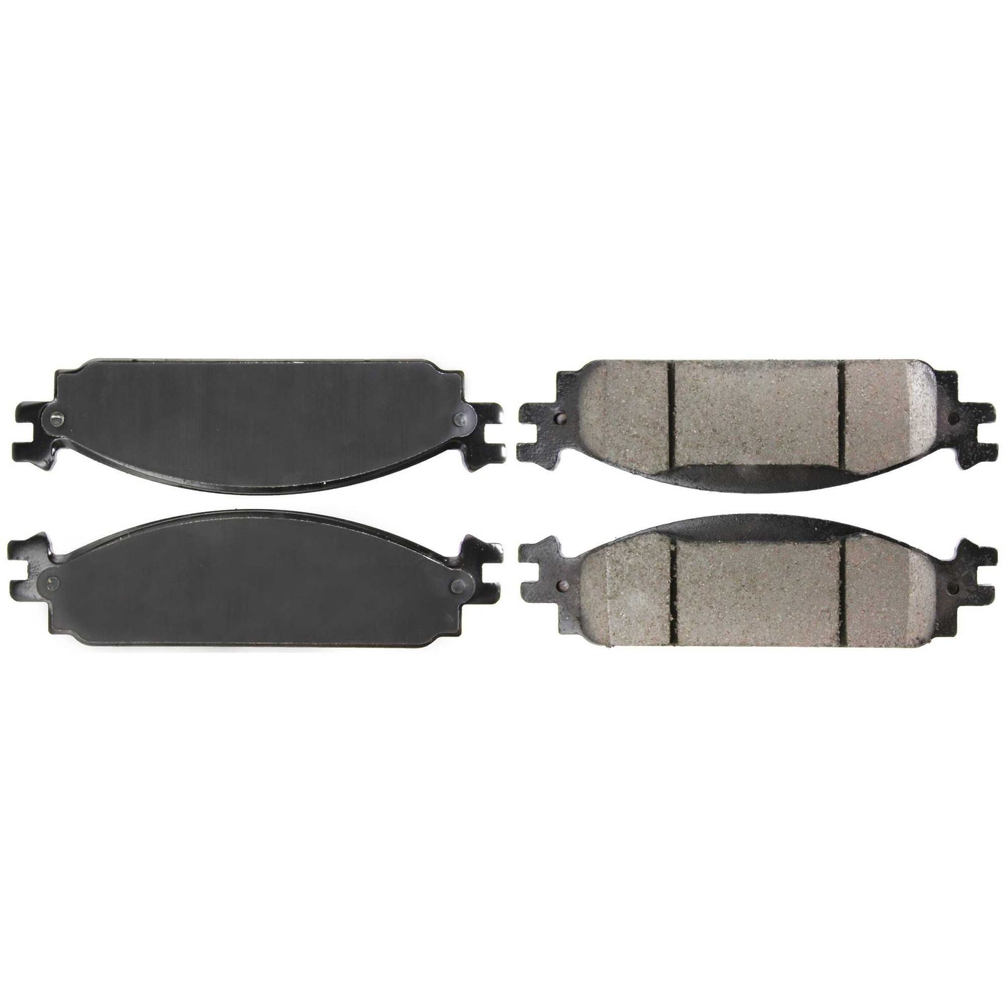 Centric Parts Disc Brake Pad Set Posi Quiet Ceramic with Shims for 2009-2010 Ford Flex Taurus Lincoln MKS MKT 105.13760