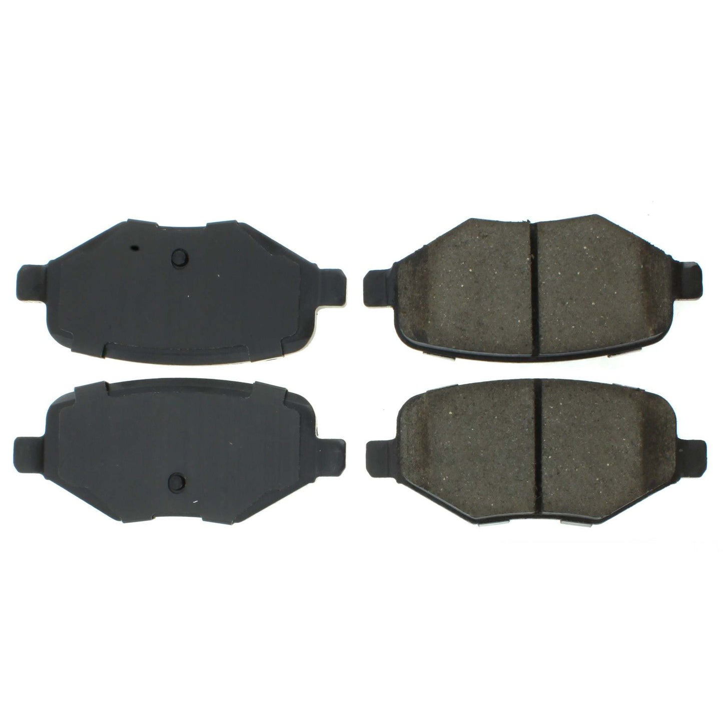 Centric Parts Disc Brake Pad Set Posi Quiet Ceramic with Shims and Hardware for 2011-2019 Ford Edge Explorer Flex Taurus Lincoln MKS MKX