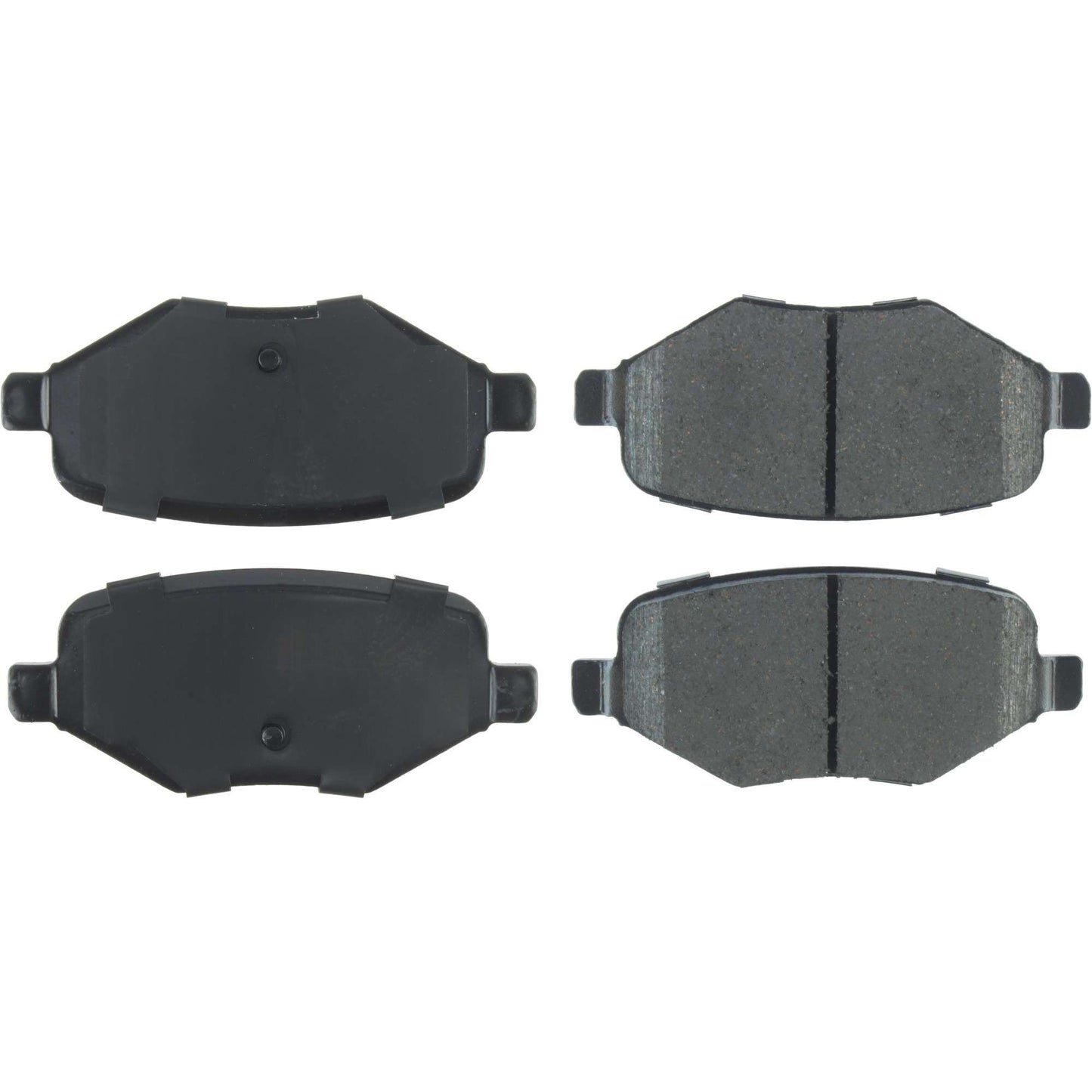 Centric Parts Disc Brake Pad Set Posi Quiet Ceramic with Shims and Hardware for 2013-2019 Lincoln MKT 105.13771