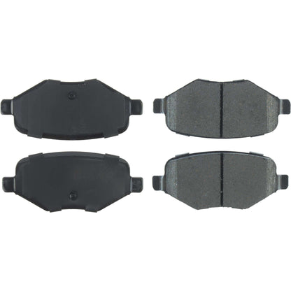 Centric Parts Disc Brake Pad Set Posi Quiet Ceramic with Shims and Hardware for 2013-2019 Lincoln MKT 105.13771