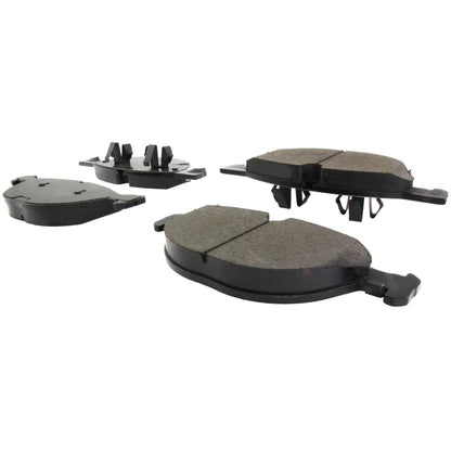 Centric Parts Disc Brake Pad Set Posi Quiet Ceramic with Shims and Hardware for BMW X5 2011-2018 X6 2008-2019 105.13810