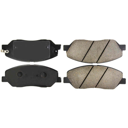 Centric Parts Disc Brake Pad Set Posi Quiet Ceramic with Shims for 2009-2011 Hyundai Genesis 105.13840