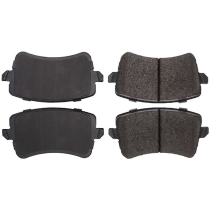 Centric Parts Disc Brake Pad Set Posi Quiet Ceramic with Shims and Hardware for 2008-2017 Audi A5 Q5 RS5 S4 S5 SQ5 105.13861