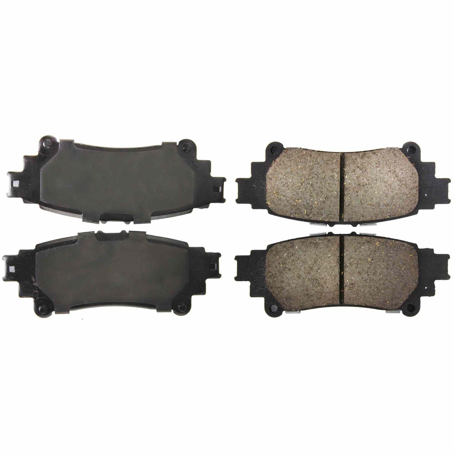 Centric Parts Disc Brake Pad Set Posi Quiet Ceramic with Shims for 2010-2015 Lexus RX350, RX450h, Toyota Highlander, Mirai, Prius V, Sienna 105.13910
