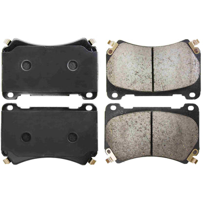 Centric Parts Disc Brake Pad Set Posi Quiet Ceramic with Shims for 2009-2014 Hyundai Equus Genesis 105.13960