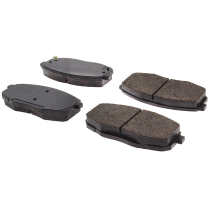 Centric Parts Disc Brake Pad Set Posi Quiet Ceramic with Shimmed for 2010-2013 Kia Forte 105.13971