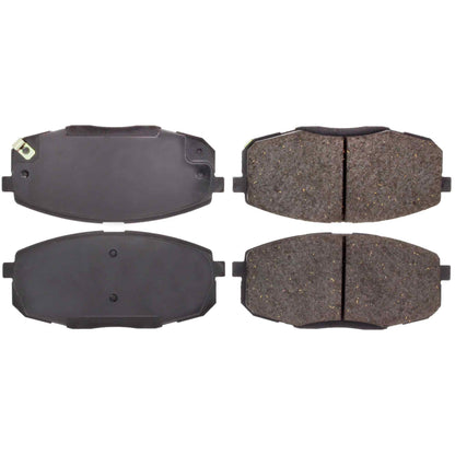 Centric Parts Disc Brake Pad Set Posi Quiet Ceramic with Shimmed for 2010-2013 Kia Forte 105.13971