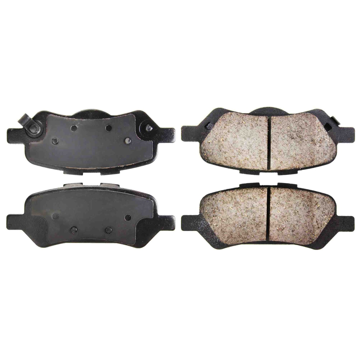 Centric Parts Disc Brake Pad Set Posi Quiet Ceramic with Shimmed for 2009-2016 Toyota Venza 105.14020