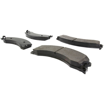 Centric Parts Disc Brake Pad Set Posi Quiet Ceramic with Shims for 2009-2017 Chevrolet Express 3500/4500, Silverado 2500/3500 HD, GMC Savana