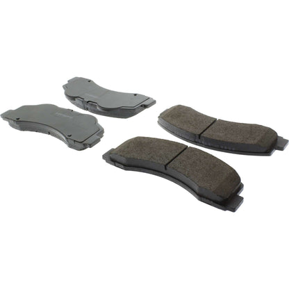 Centric Parts Disc Brake Pad Set Posi Quiet Ceramic with Shimmed for 2010-2021 Ford Expedition, F-150, Lobo, Lincoln Mark LT, Navigator 105.14140