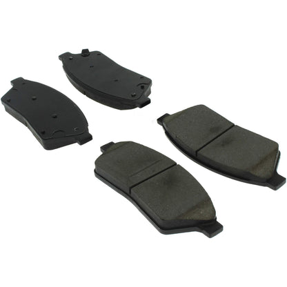 Centric Parts Disc Brake Pad Set Posi Quiet Ceramic with Shims for 2010-2016 Cadillac SRX Saab 9-4X 105.14220