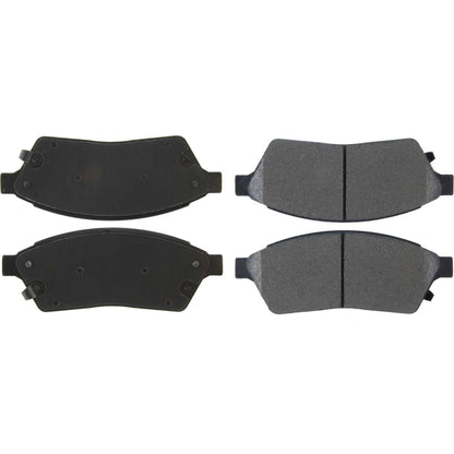 Centric Parts Disc Brake Pad Set Posi Quiet Ceramic with Shims for 2010-2016 Cadillac SRX Saab 9-4X 105.14220