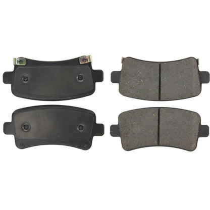 Centric Parts Disc Brake Pad Set Posi Quiet Ceramic with Shims for 2010 Buick Allure 105.14300