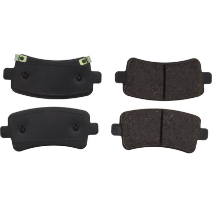 Centric Parts Disc Brake Pad Set Posi Quiet with Scorched and Shimmed 105.14301