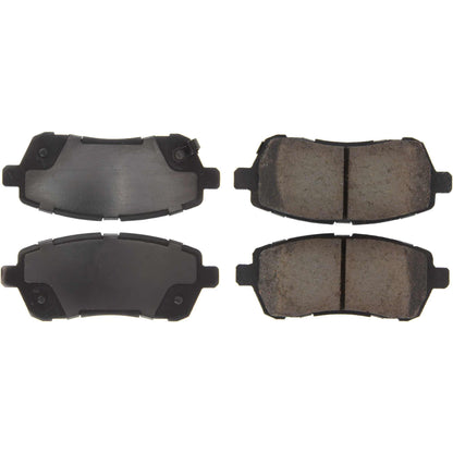 Centric Parts Disc Brake Pad Set with Posi Quiet technology 105.14540