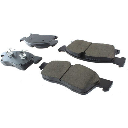 Centric Parts Disc Brake Pad Set with Posi Quiet technology for reliable braking 105.14550