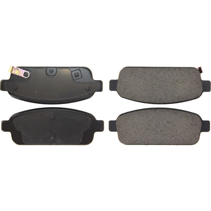 Centric Parts Disc Brake Pad Set with Posi Quiet for 100% Scorched, 100% Shimmed Performance 105.14681