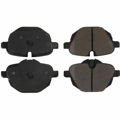 Centric Parts Disc Brake Pad Set Posi Quiet Ceramic with Shims and Hardware for 2011-2022 BMW 5 Series 105.14730
