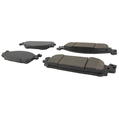 Centric Parts Disc Brake Pad Set Posi Quiet Ceramic with Shims for 2011-2019 Ford Explorer, Flex, Taurus, Lincoln MKS, MKT 105.15080