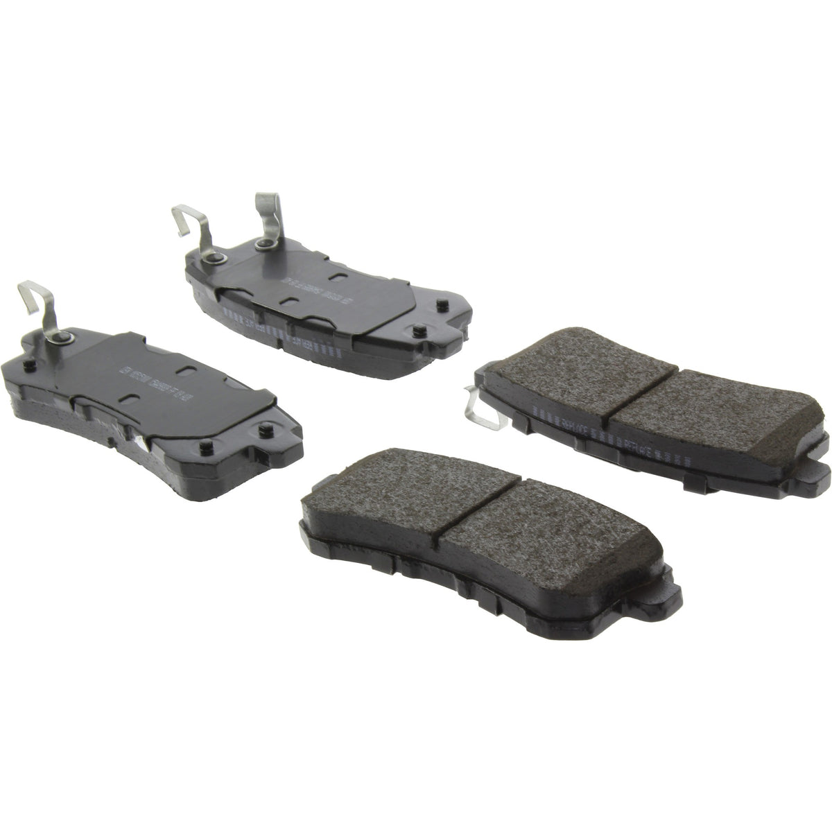 Centric Parts Disc Brake Pad Set Posi Quiet Ceramic with 100% Shimmed for Infiniti QX56 2011-2013, QX80 2014-2020, Nissan Armada 2017-2022 105.15100