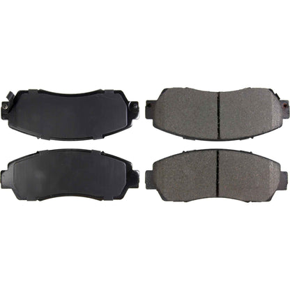 Centric Parts Disc Brake Pad Set Posi Quiet Ceramic with Shims and Hardware for 2021-2019 Acura RDX, 2023-2021 TLX, 2015-2012 Honda Crosstour, 2017-2011 Odyssey, 2022-2019 Passport 105.15210