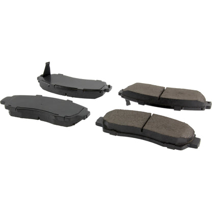 Centric Parts Disc Brake Pad Set Posi Quiet Ceramic with Shims for Honda City 2015, CR‑V 2016‑2022, Subaru Legacy 2016‑2019 105.15211