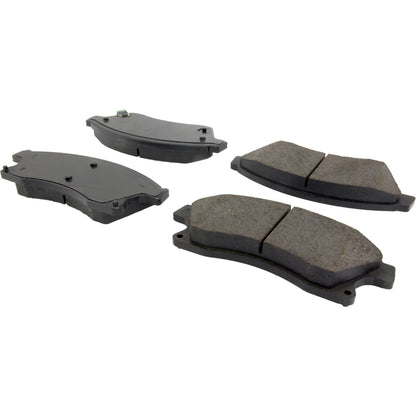 Centric Parts Disc Brake Pad Set Posi Quiet Ceramic with Shims for 2010-2017 Chevrolet Cruze 105.15220