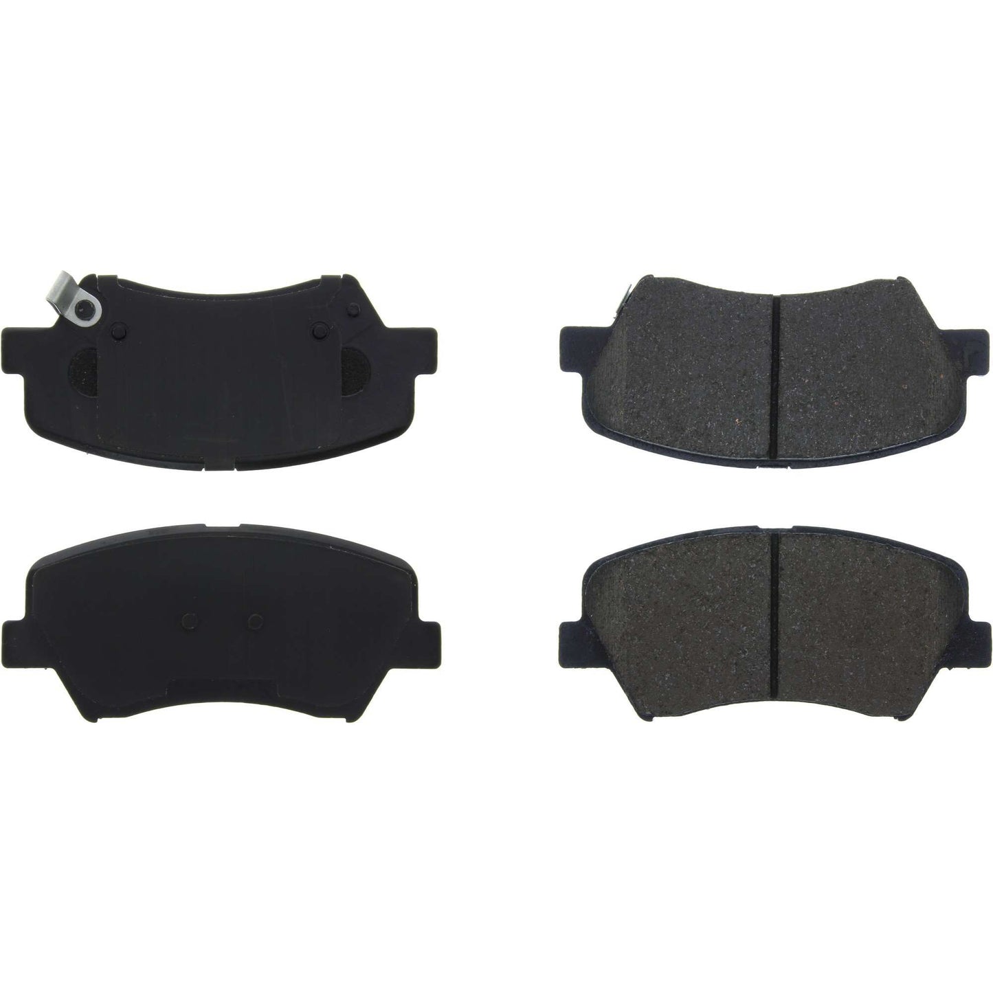 Centric Parts Disc Brake Pad Set Posi Quiet Ceramic with Shims and Hardware for 2011-2016 Hyundai Elantra Coupe 2013-2014 105.15430