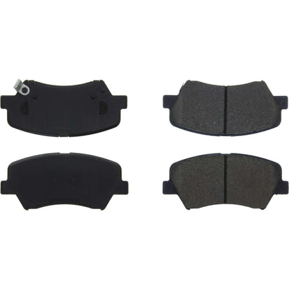 Centric Parts Disc Brake Pad Set Posi Quiet Ceramic with Shims and Hardware for 2011-2016 Hyundai Elantra Coupe 2013-2014 105.15430
