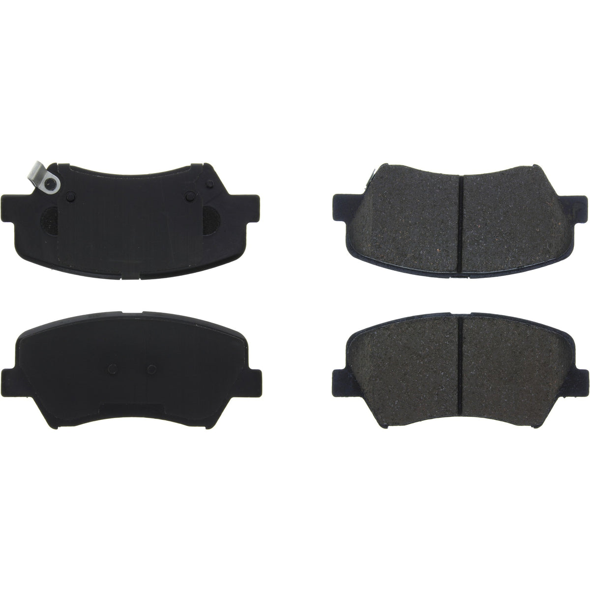 Centric Parts Disc Brake Pad Set Posi Quiet Ceramic with Shims and Hardware for 2011-2016 Hyundai Elantra Coupe 2013-2014 105.15430