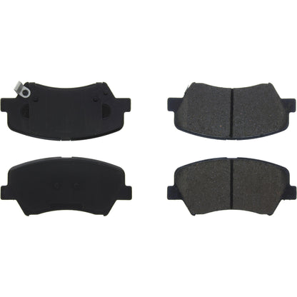 Centric Parts Disc Brake Pad Set Posi Quiet Ceramic with Shims and Hardware for 2011-2016 Hyundai Elantra Coupe 2013-2014 105.15430