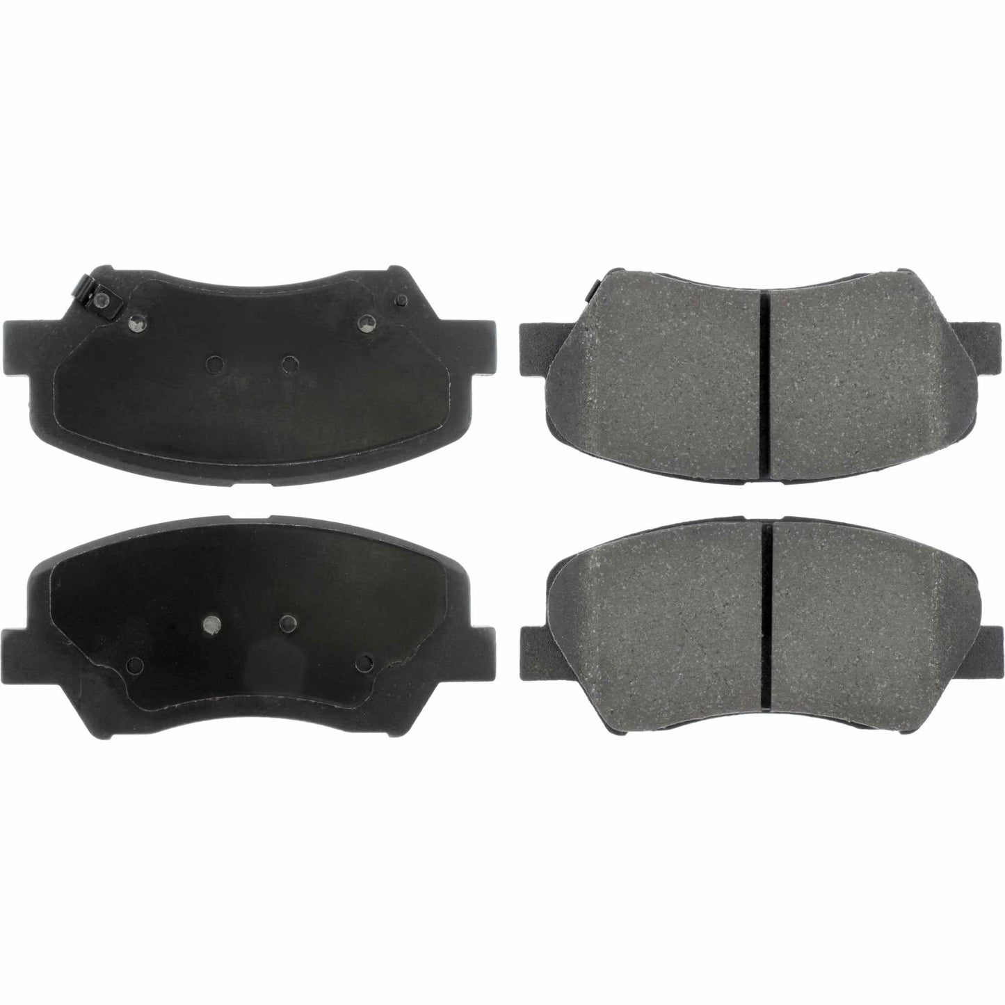 Centric Parts Disc Brake Pad Set Posi Quiet Ceramic with Shims for 2013-2016 Hyundai Elantra GT, 2012-2015 Veloster, 2014-2016 Kia Forte/Forte5/Koup 105.15431