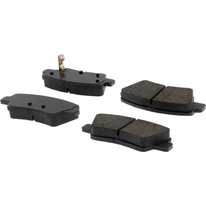 Centric Parts Disc Brake Pad Set Posi Quiet Ceramic Brake Pads with Shims and Hardware for 2014-2013 Dodge Attitude, 2017-2012 Hyundai Accent, 2016-2011 Elantra, 2014-2013 Elantra Coupe, 2016-2013 Kia Optima, 2018-2012 Rio 105.15440
