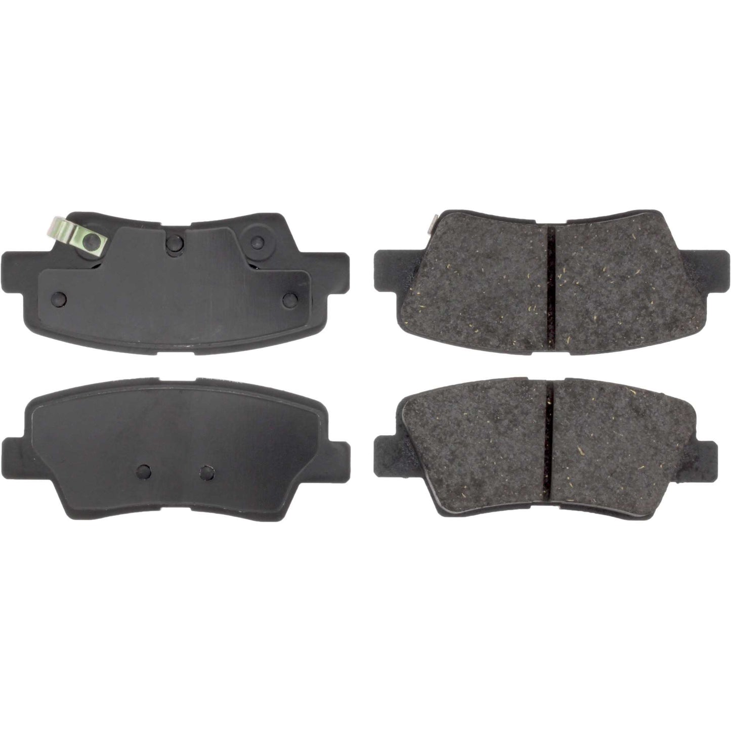 Centric Parts Disc Brake Pad Set Posi Quiet Ceramic Brake Pads with Shims and Hardware for 2014-2013 Dodge Attitude, 2017-2012 Hyundai Accent, 2016-2011 Elantra, 2014-2013 Elantra Coupe, 2016-2013 Kia Optima, 2018-2012 Rio 105.15440