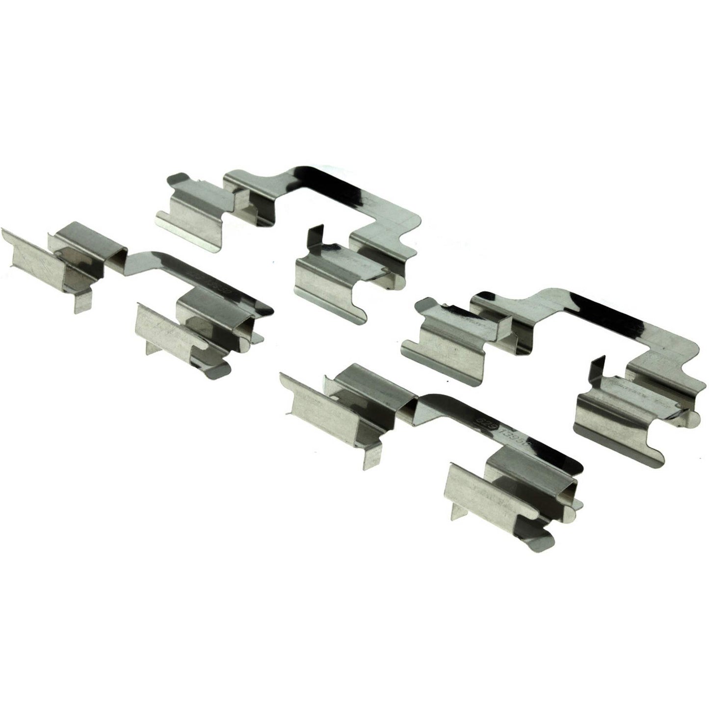 Centric Parts Disc Brake Pad Set Posi Quiet Ceramic with Shims and Hardware for Audi A6 2014-2018 105.15470