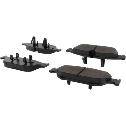 Centric Parts Disc Brake Pad Set Posi Quiet Ceramic with Shims for 2012-2019 Audi A6/A7/A8/S7